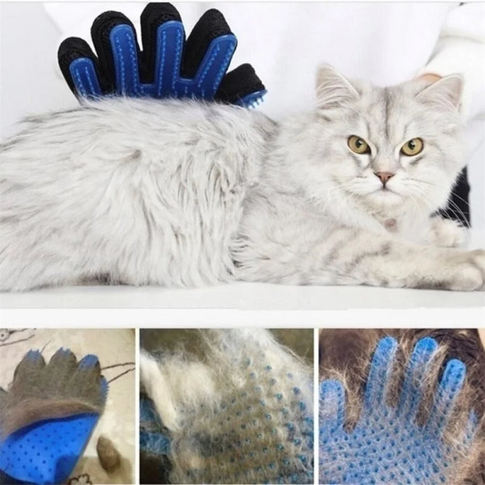 Pet Shedding Grooming Gloves