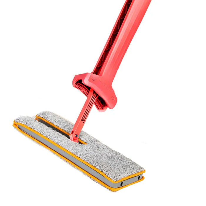 Double Sided Lazy Mop with Self-Wringing Ability