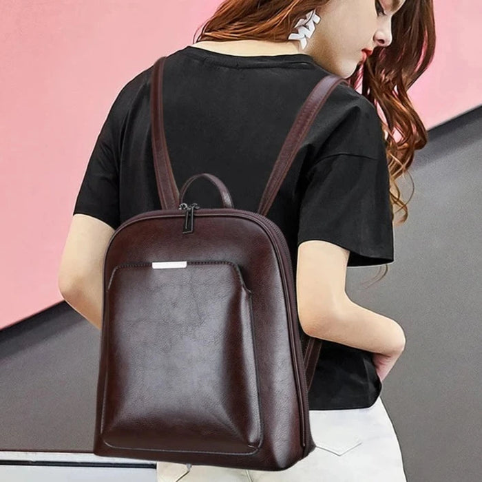 Women Leather Backpack