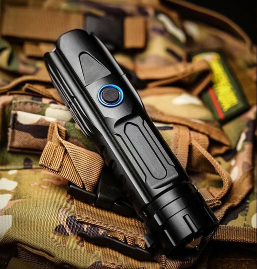 Multi-function Tactical 3x LED Flashlight