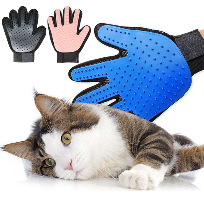 Pet Shedding Grooming Gloves