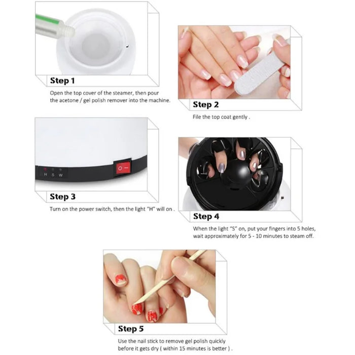 Gel Manicure & Shellac Home Remover