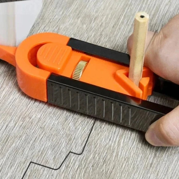 Adjustable Woodworking Scribing Ruler