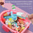 simulation cart kitchen toy set