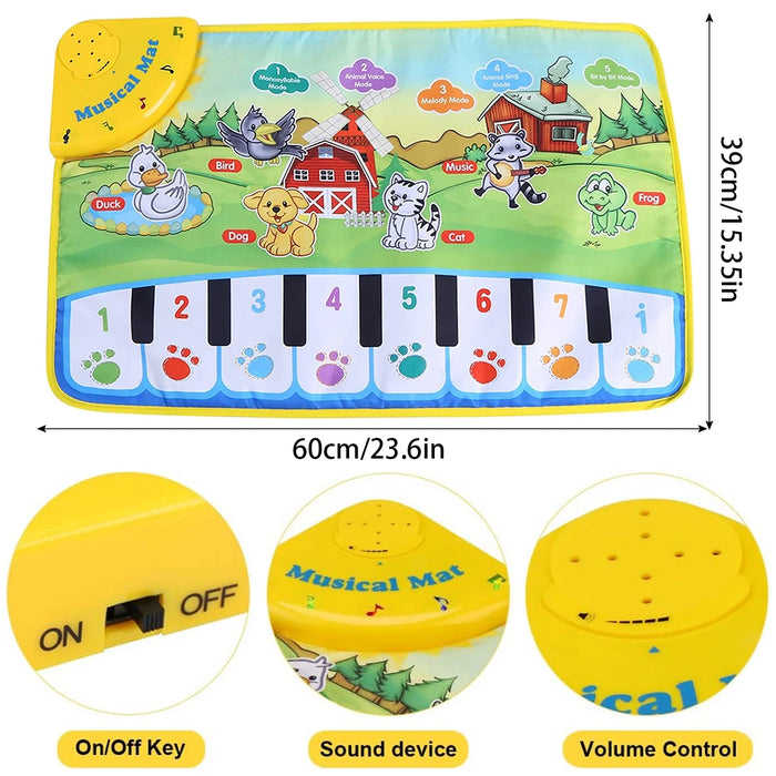 Baby Piano Music Playmat