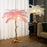 Modern Luxury Ostrich Feather LED Floor Lamp